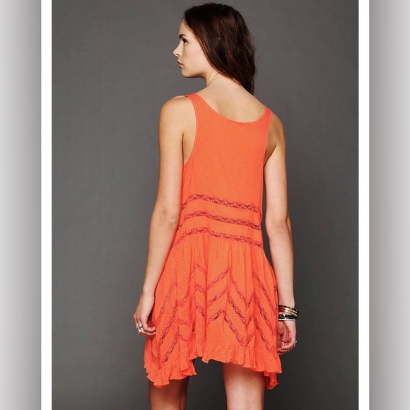 free people Voile and Lace Trapeze Slip - Picture 5 of 6